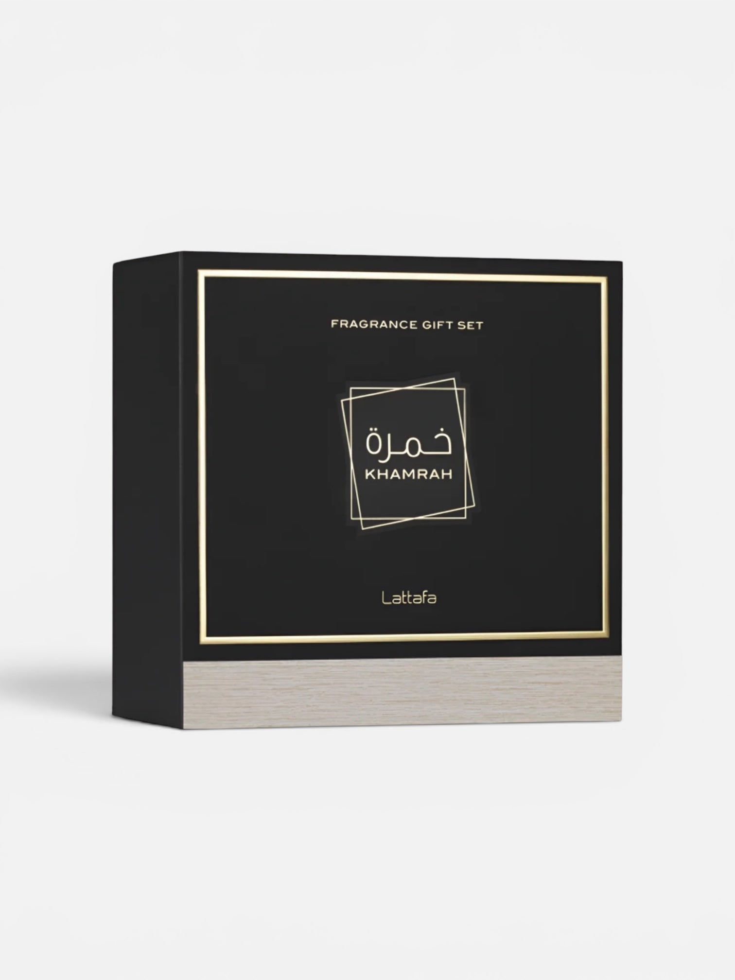 Lattafa - Khamrah 100ml EDP + Haarspray 50ml + 12ml Reisespray Geschenkeset Gift Set Bundle