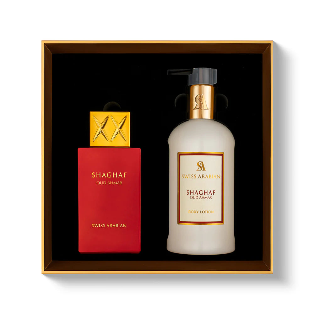 Swiss Arabian - Shaghaf Oud Ahmar Geschenkeset