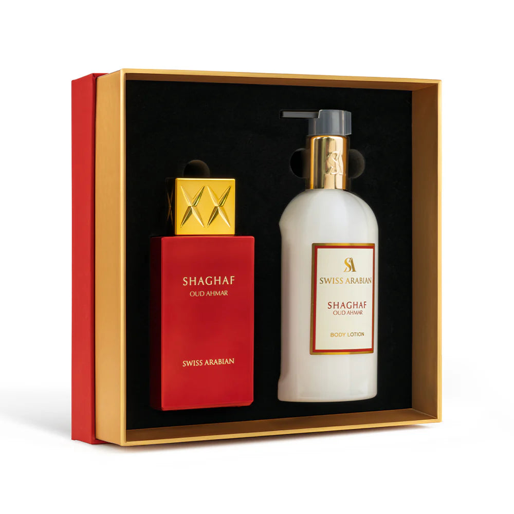 Swiss Arabian - Shaghaf Oud Ahmar Geschenkeset
