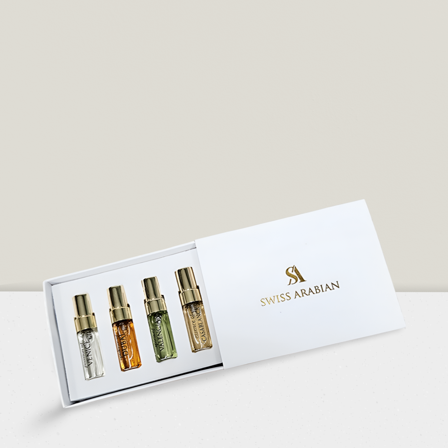 SWISS ARABIAN - Cities Collection Probier Set Geschenkset 4Stück